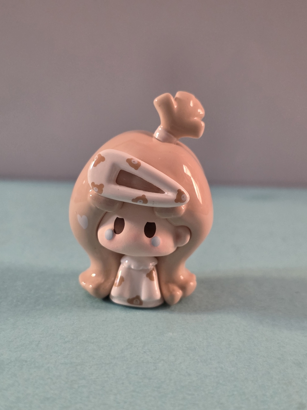 NuNu V3 - Mini Hairclip - Creamy Teddy
